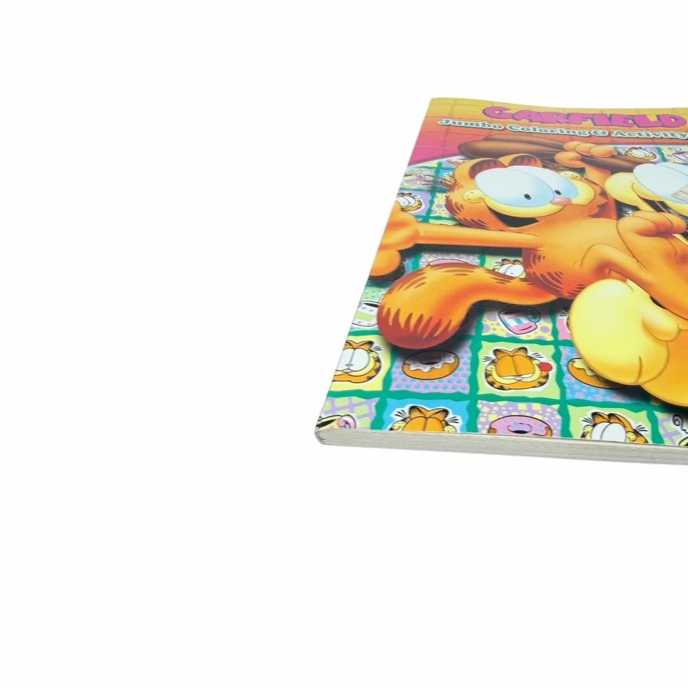 Garfield UNUSED Jumbo Coloring & Activity Book Vintage Odie